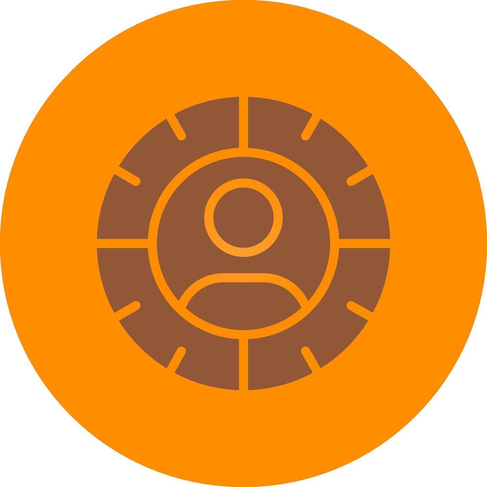 Target Audience Creative Icon Design vector