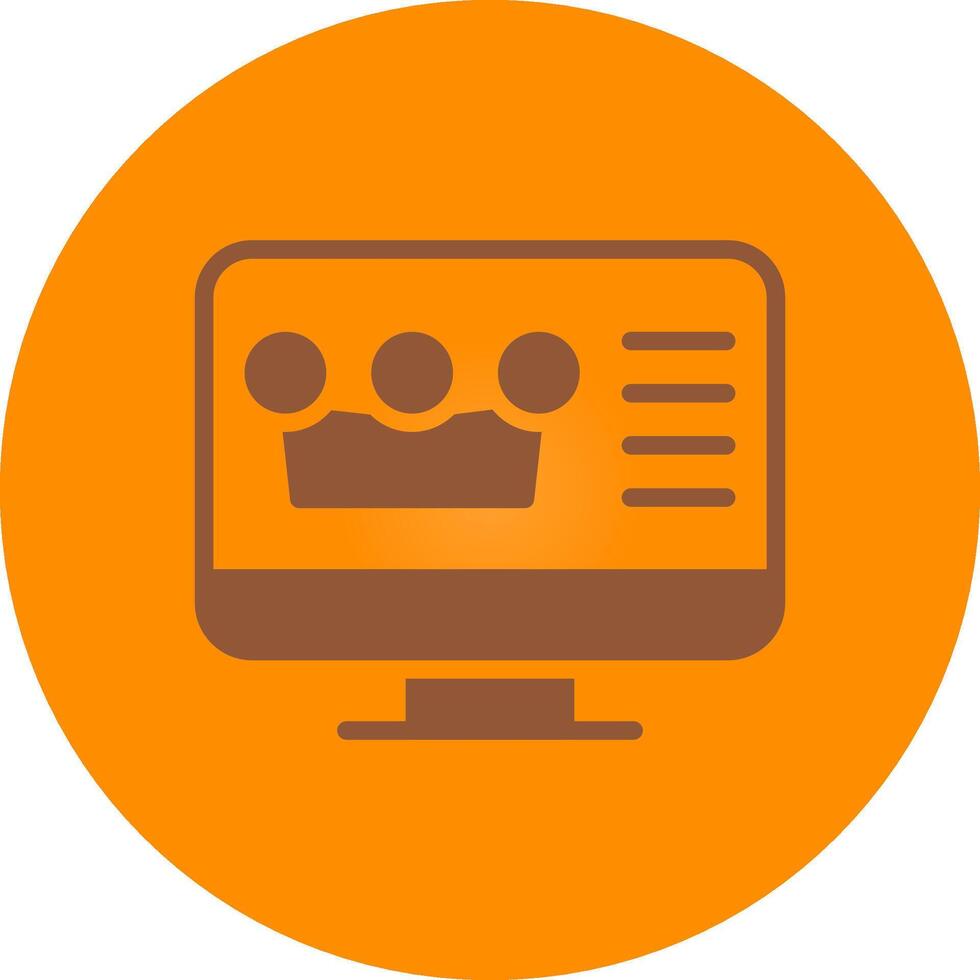 Premium Content Creative Icon Design vector