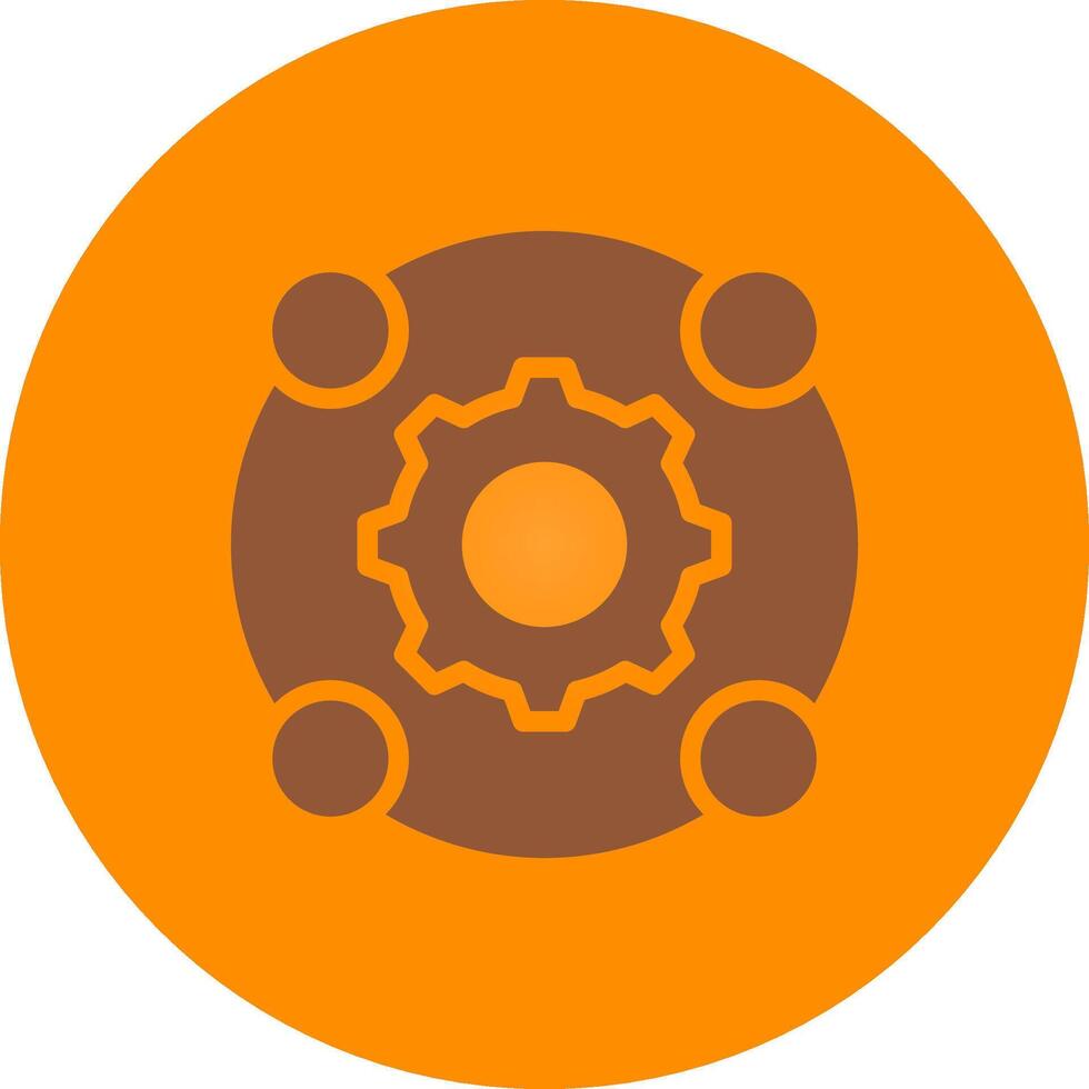 Workflow Creative Icon Design vector