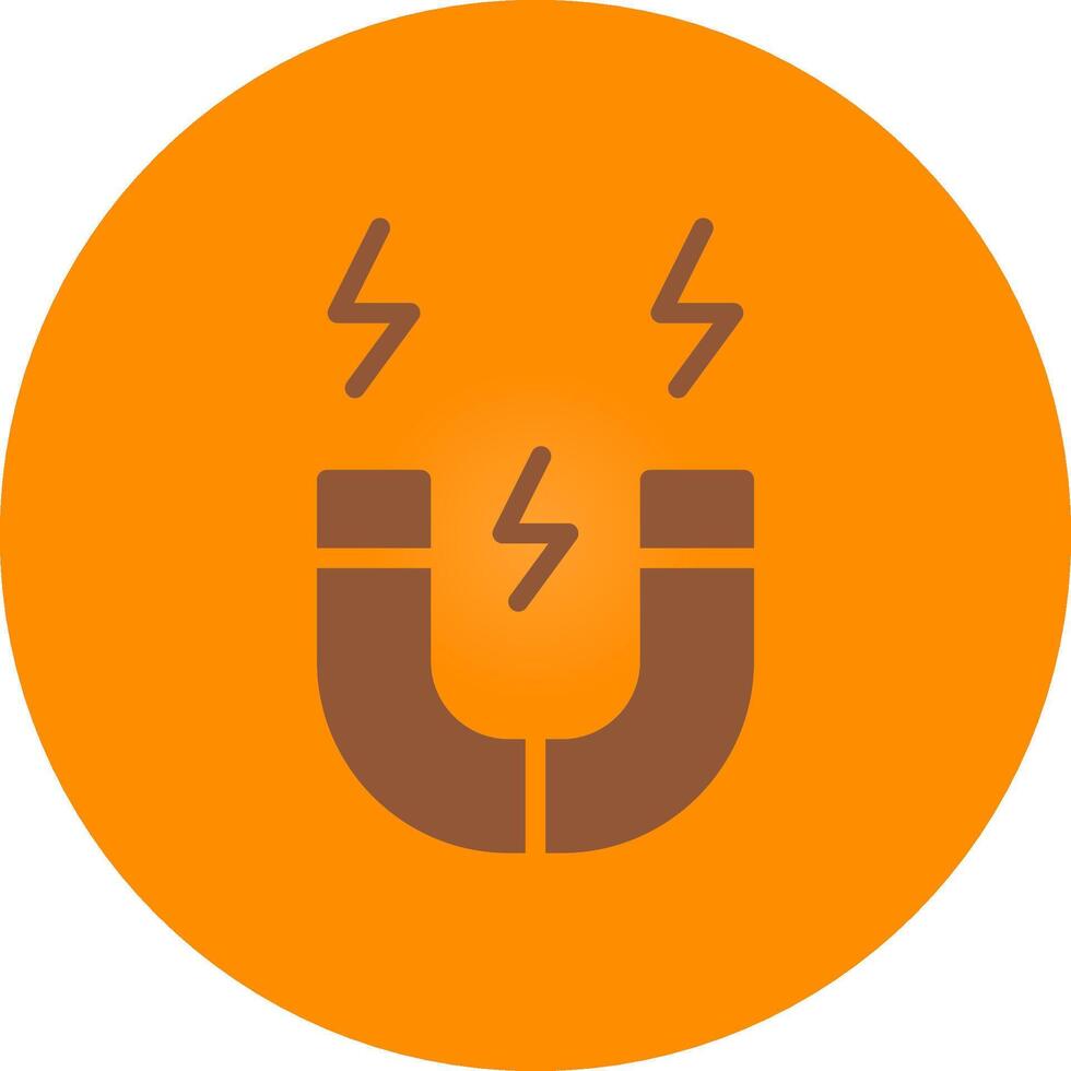 Line bronw Glpyh Design vector