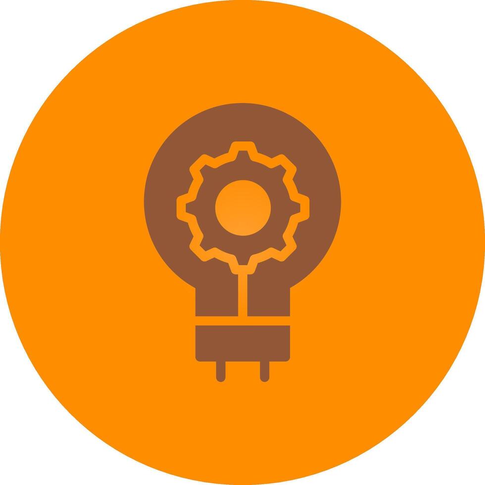Idea Generation Creative Icon Design vector