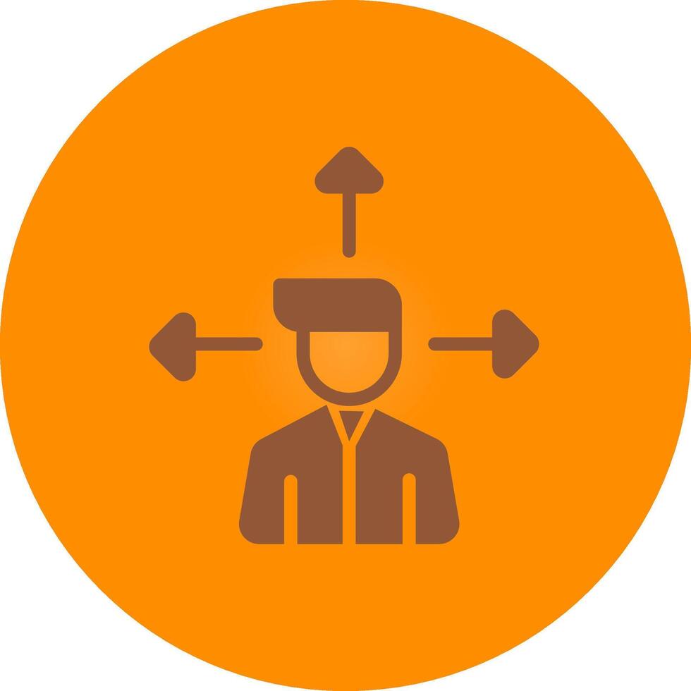 Outsource Management Creative Icon Design vector