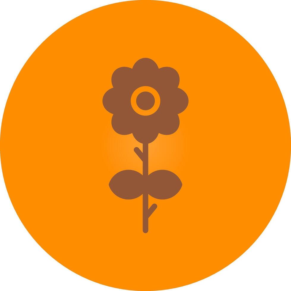 diseño de icono creativo de flor vector