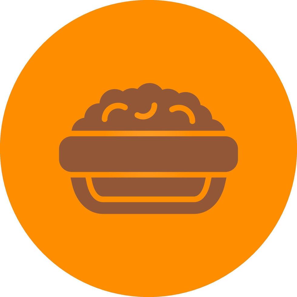 Mac N Cheese Creative Icon Design vector