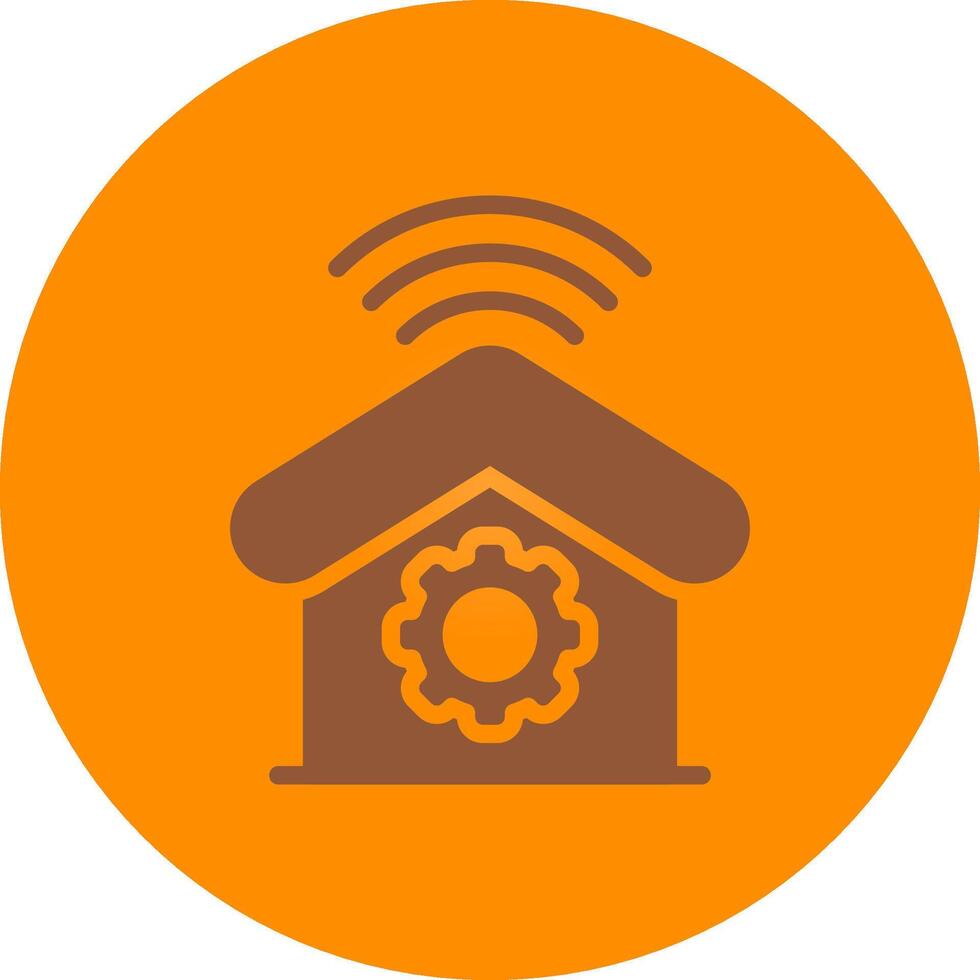 Home Automation Creative Icon Design vector