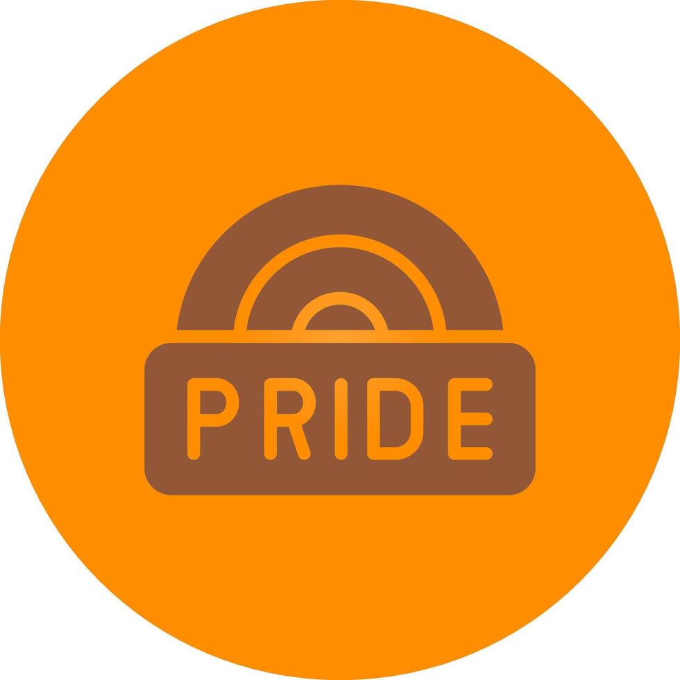 Pride Creative Icon Design vector