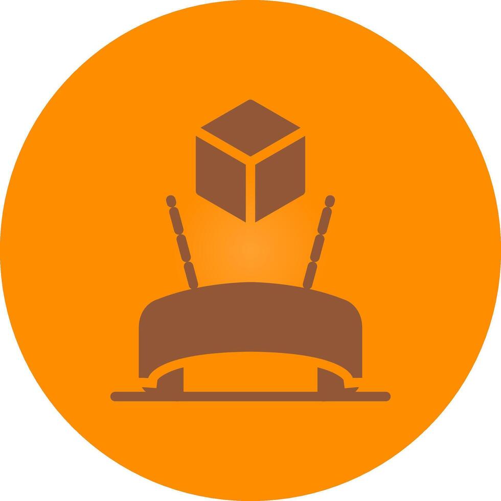 Head Up Display Creative Icon Design vector