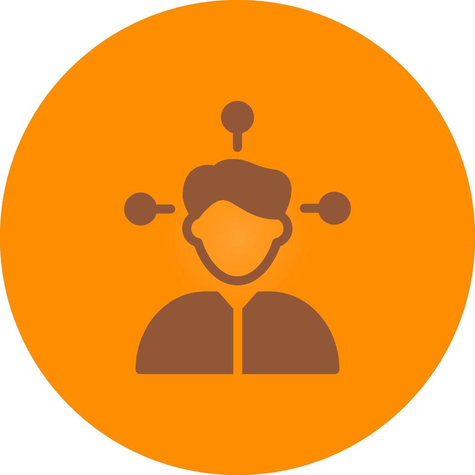 Multi-Tasking Creative Icon Design vector