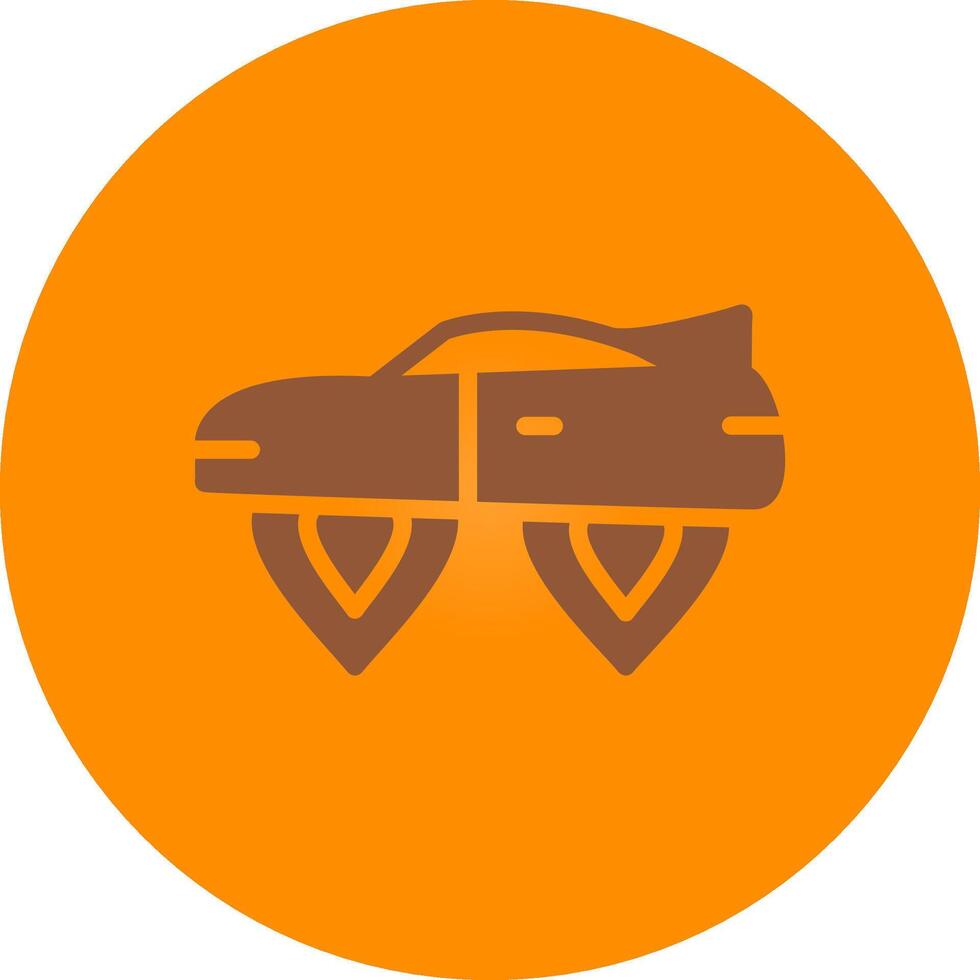 Future Transport Creative Icon Design vector