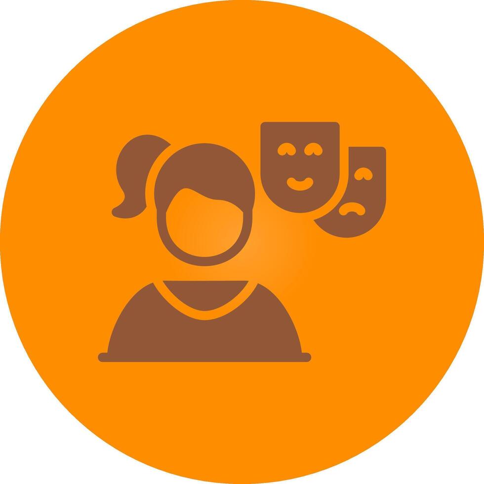 Drama Creative Icon Design vector