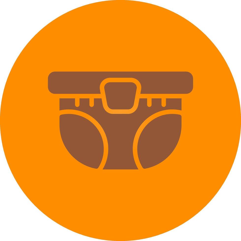 Diapers Creative Icon Design vector