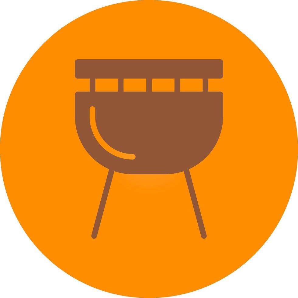 diseño de icono creativo de barbacoa vector