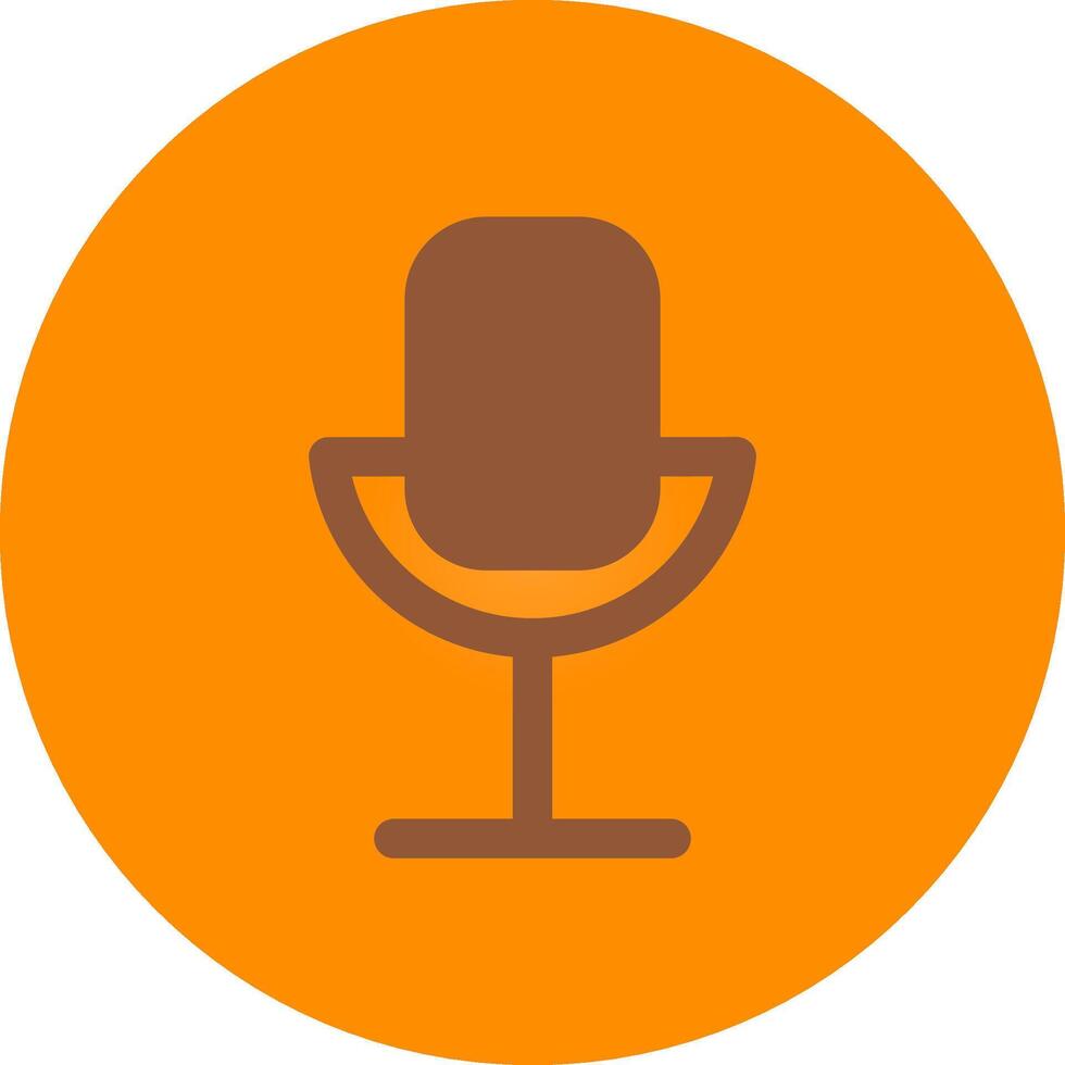 Microphone Creative Icon Design vector