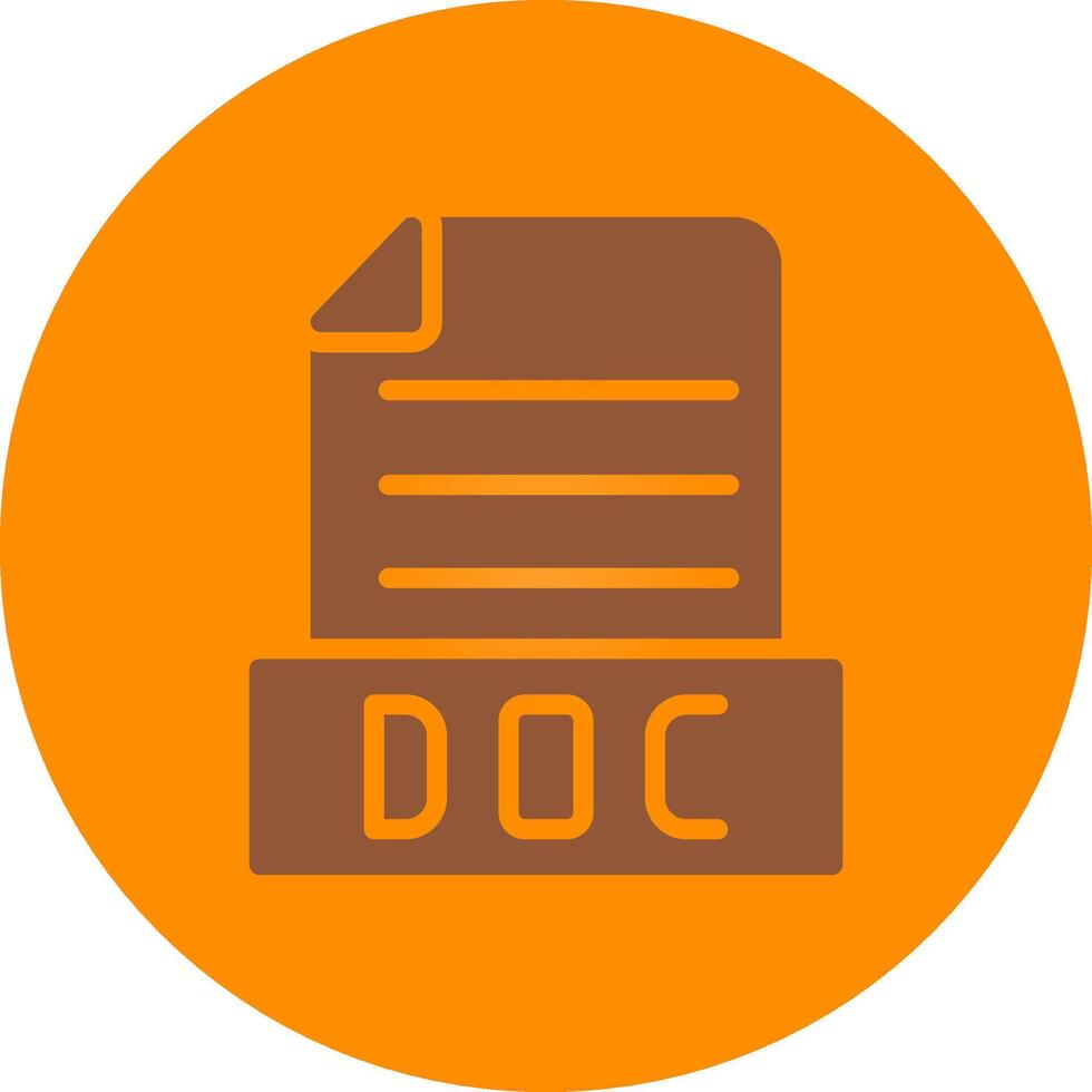 Doc Creative Icon Design vector