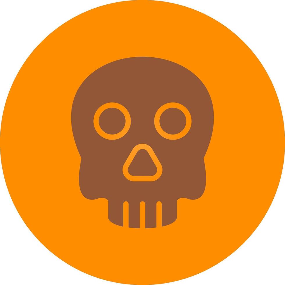 Skull Creative Icon Design vector