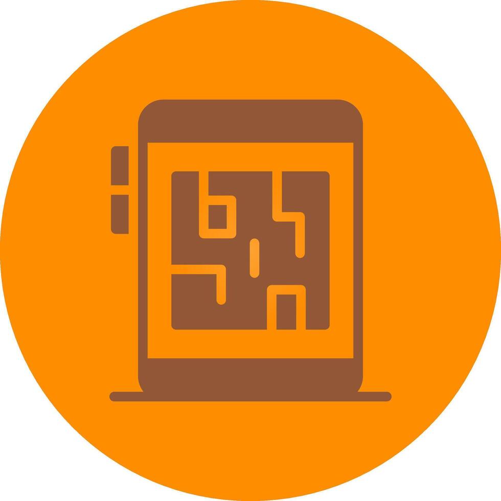 diseño de icono creativo de código qr vector