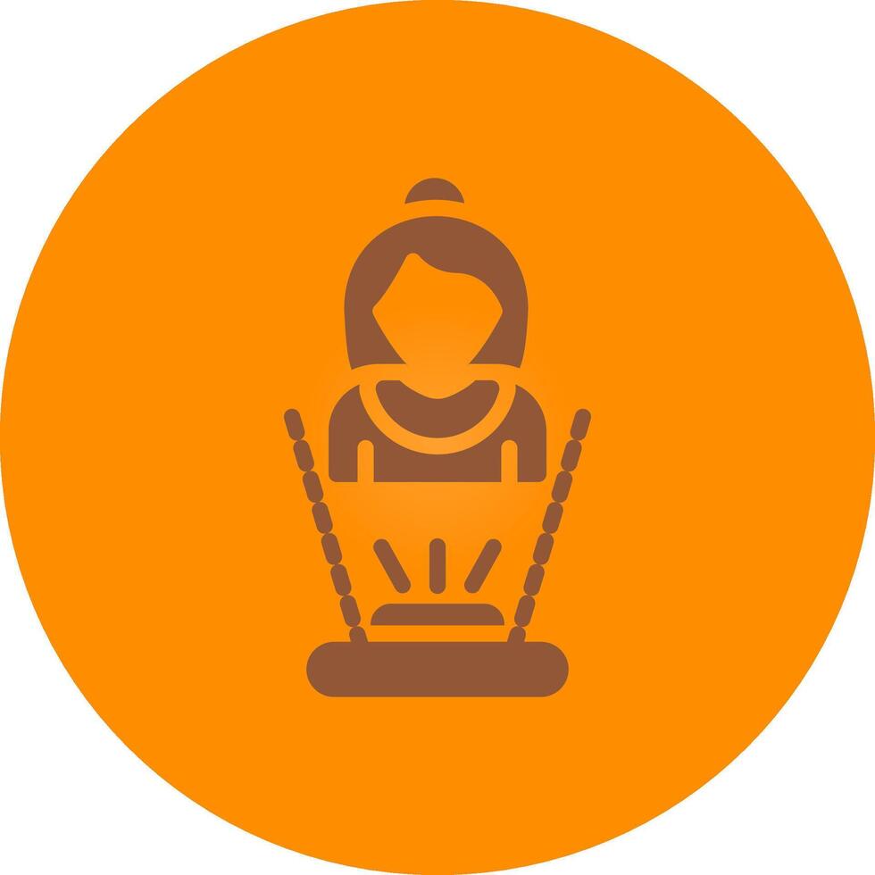 Hologram Creative Icon Design vector