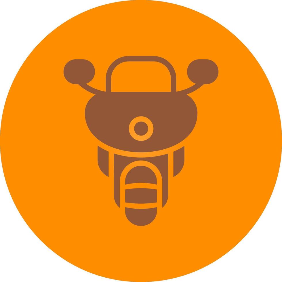 Motorbike Creative Icon Design vector