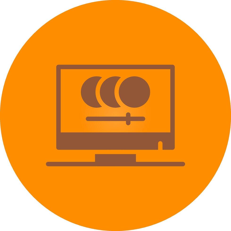 Digital Animation Creative Icon Design vector