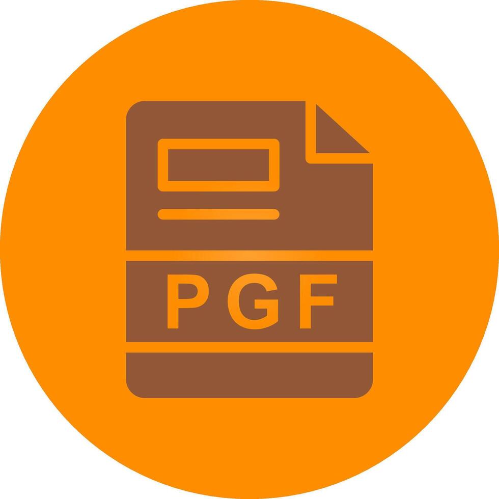 PGF Creative Icon Design vector