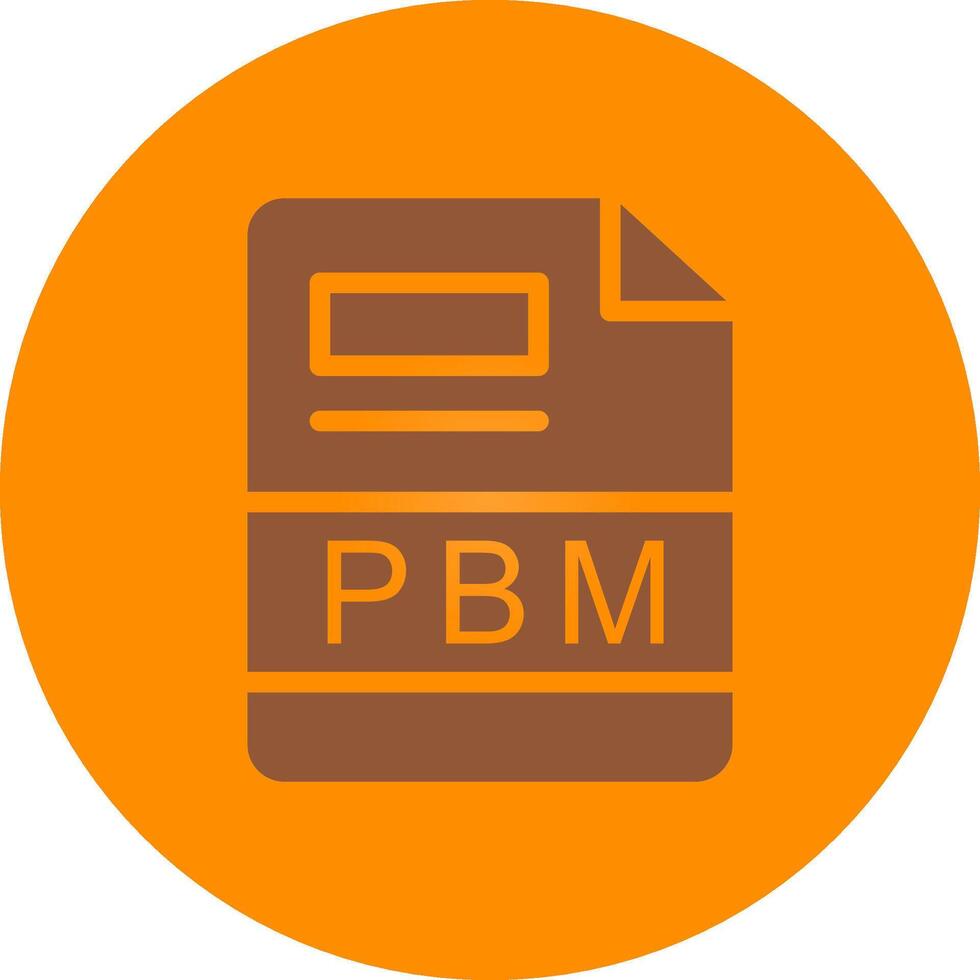 PBM Creative Icon Design vector