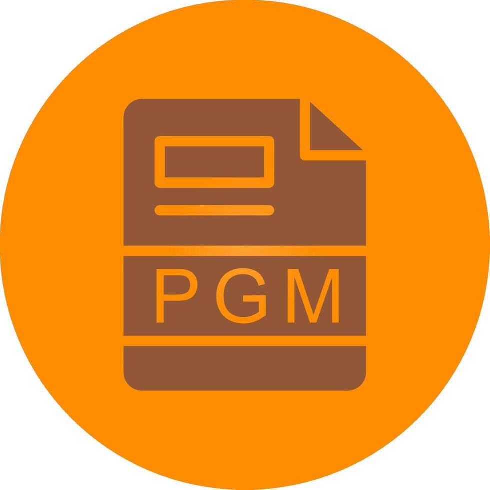 PGM Creative Icon Design vector