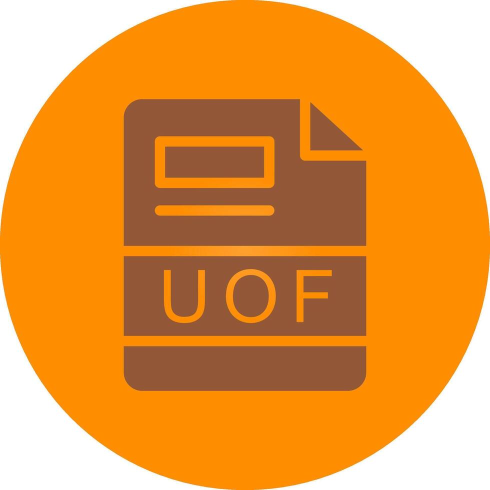 UOF Creative Icon Design vector