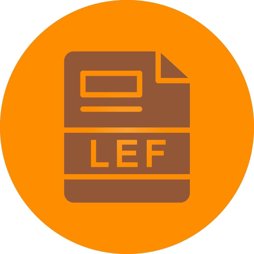 LEF Creative Icon Design vector