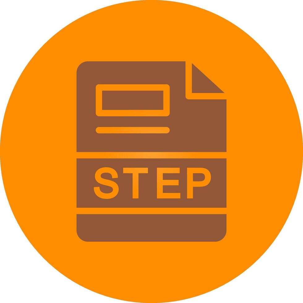 STEP Creative Icon Design vector