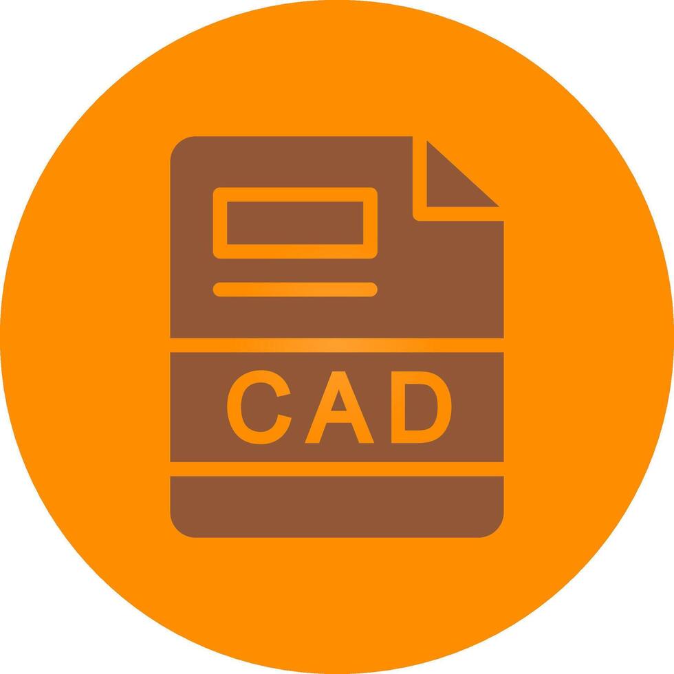 CAD Creative Icon Design vector