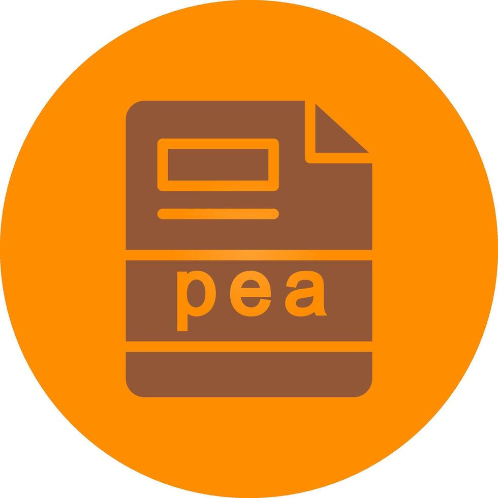 pea Creative Icon Design vector