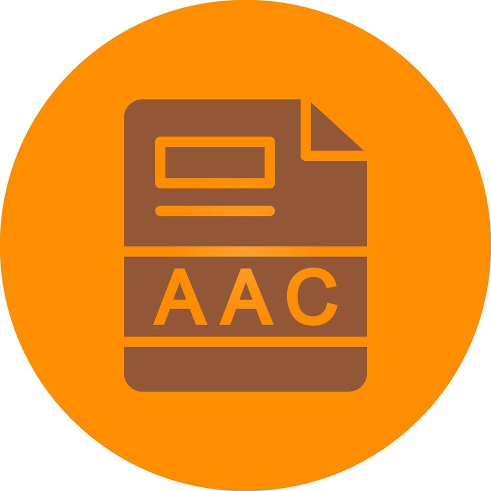 AAC Creative Icon Design vector