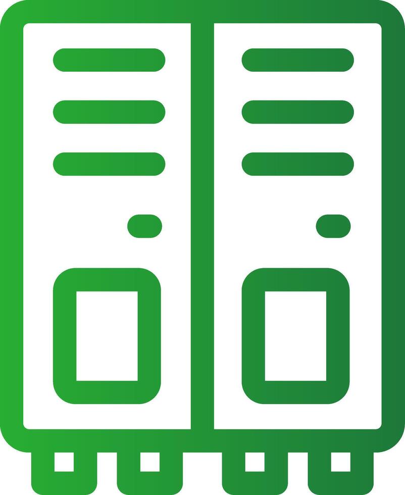 Lockers Creative Icon Design vector