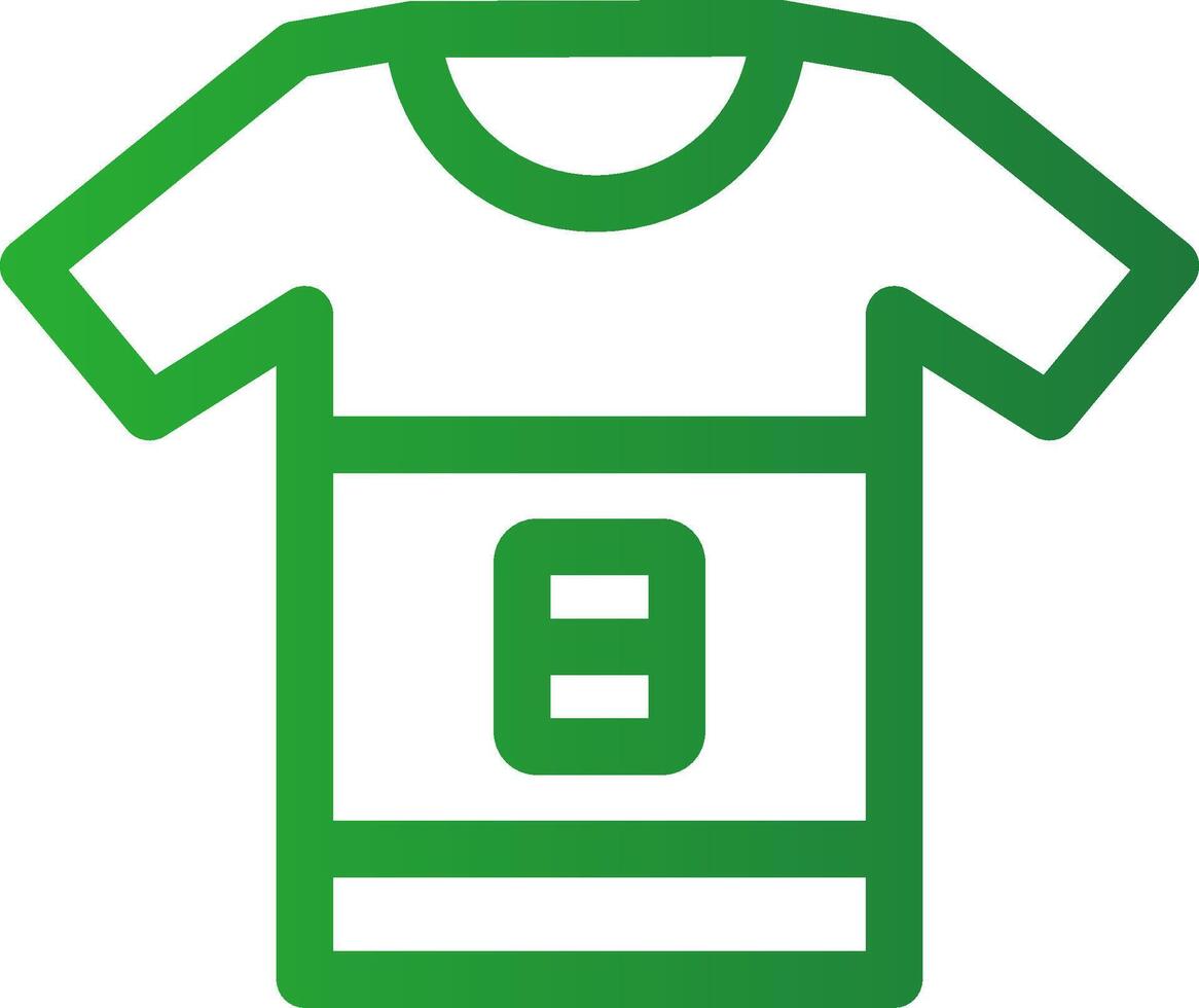 diseño de icono creativo de camisa vector