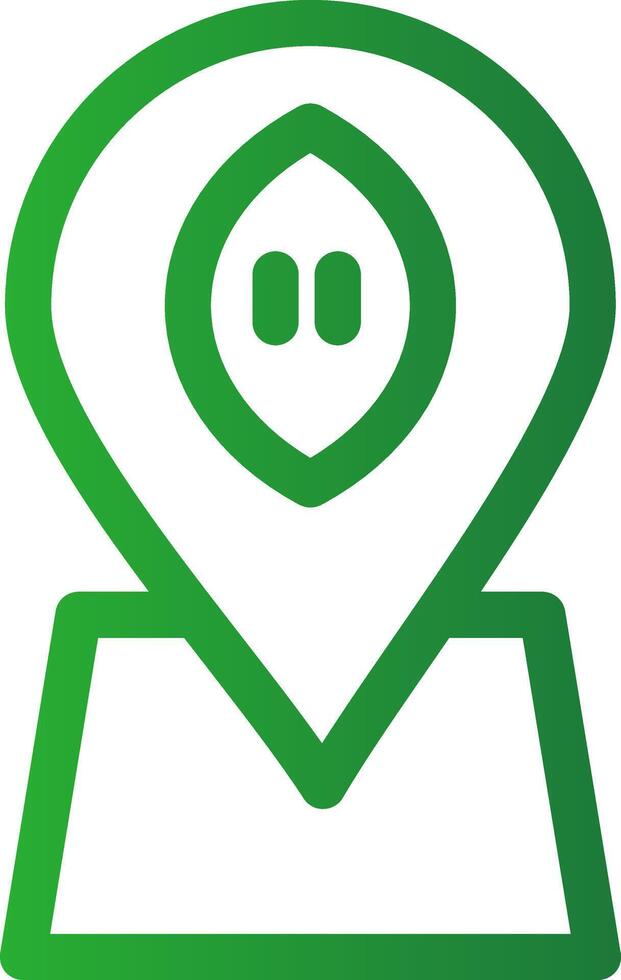 Football Location Creative Icon Design vector