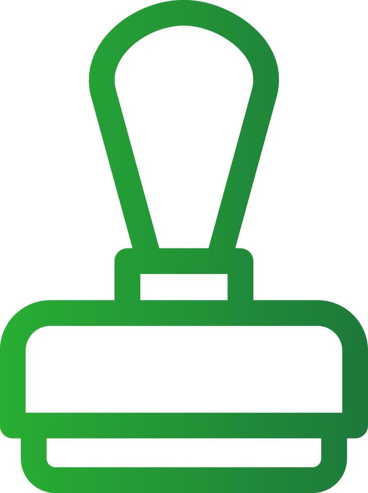Stamp Creative Icon Design vector