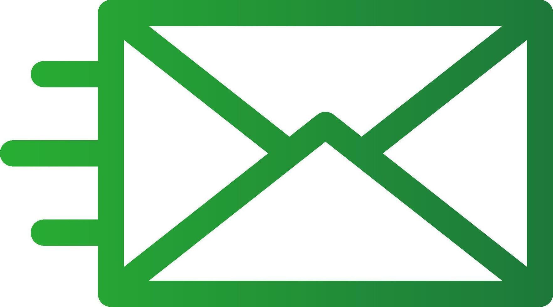 diseño de icono creativo de correo vector