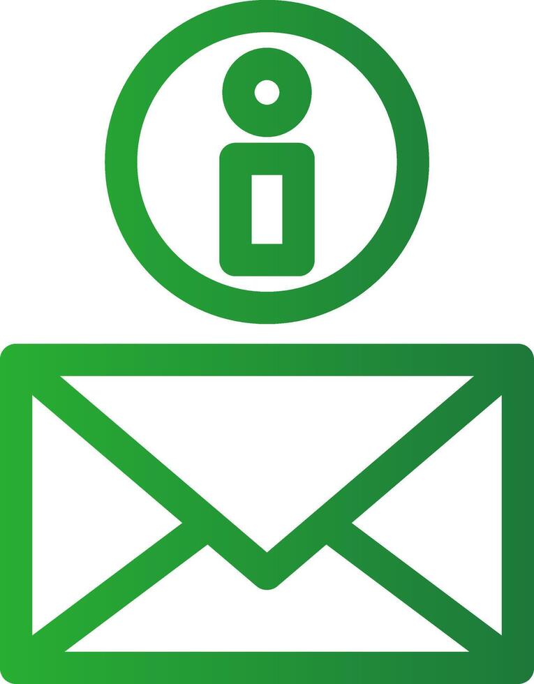 diseño de icono creativo de correo vector