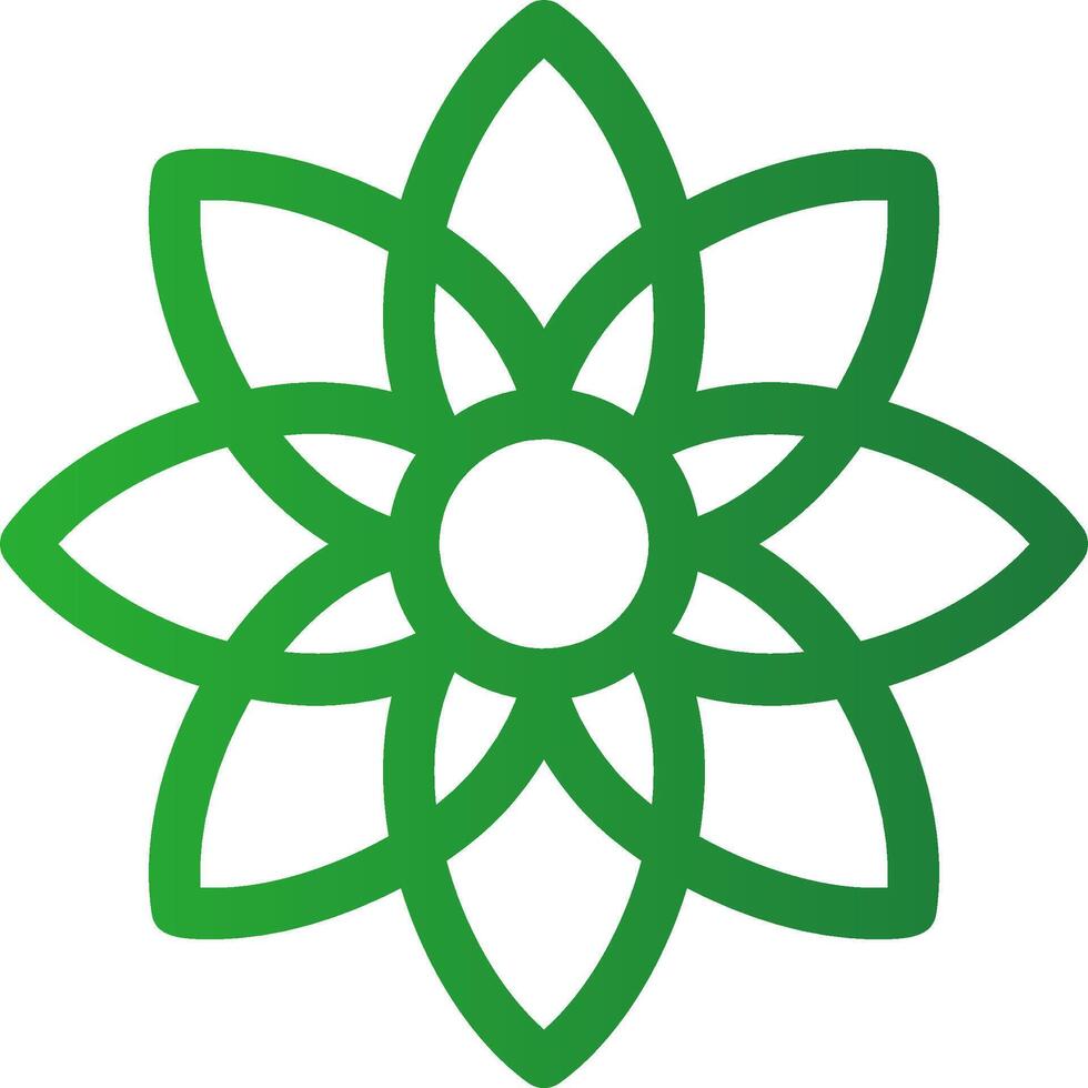 Flower Creative Icon Design vector