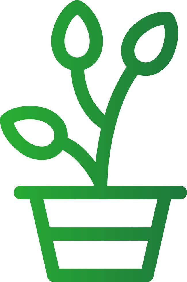 Plant Creative Icon Design vector