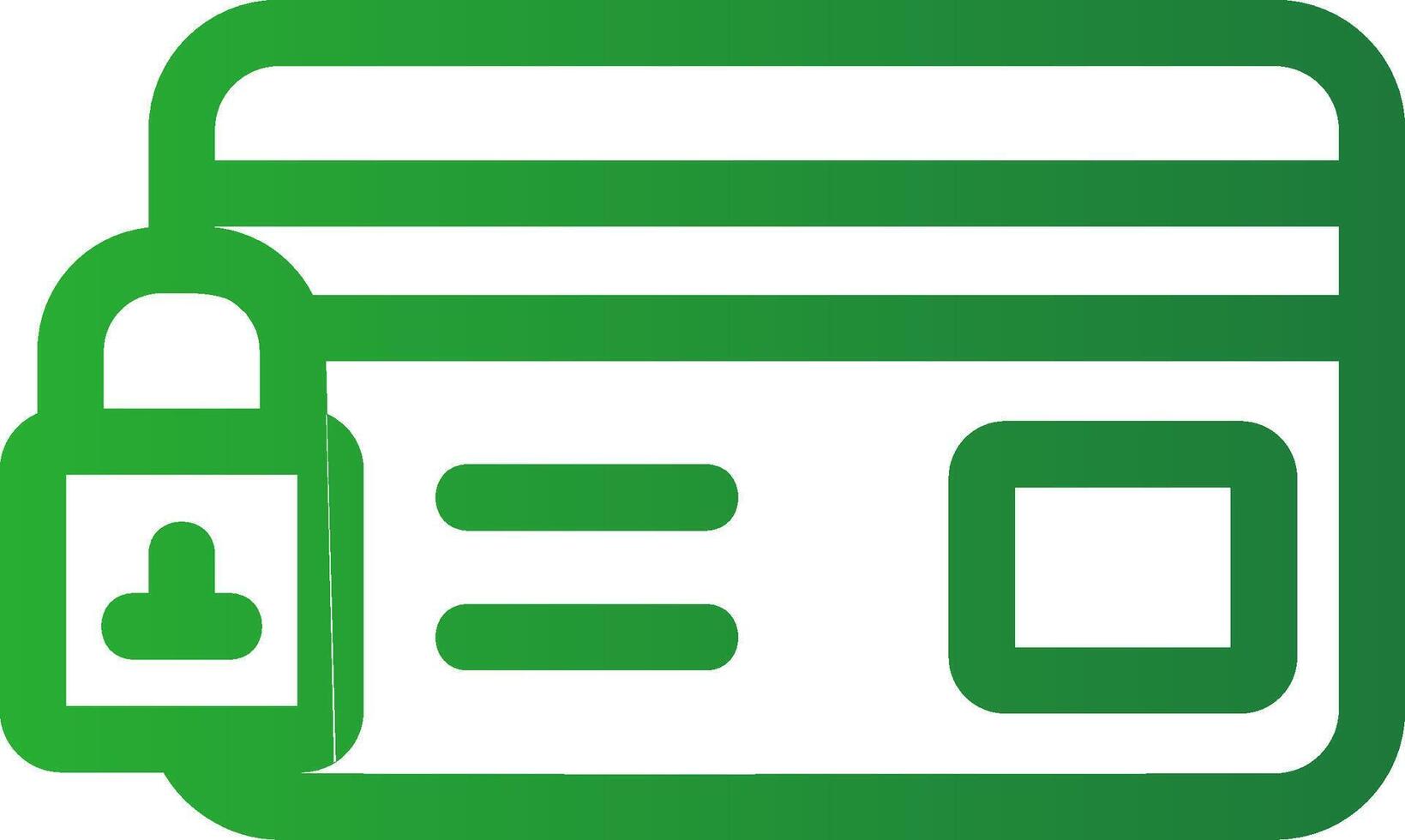 Line Green Gradient Design vector