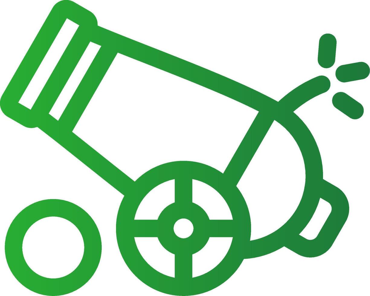 Cannon Creative Icon Design vector