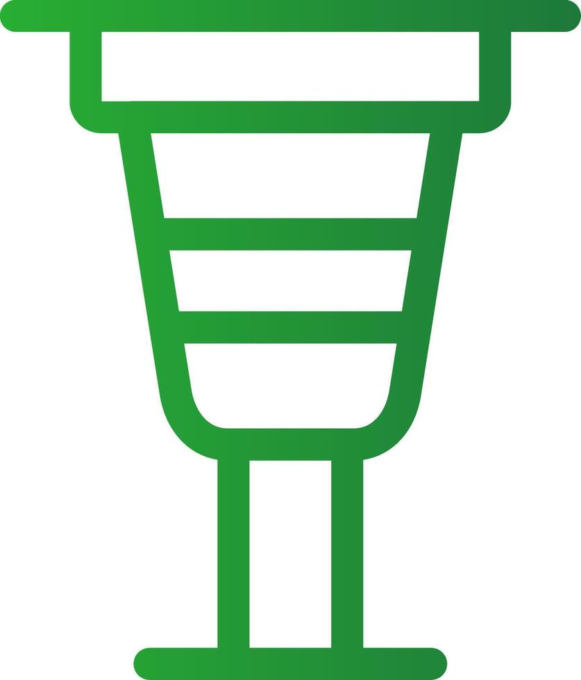 Peg Leg Creative Icon Design vector