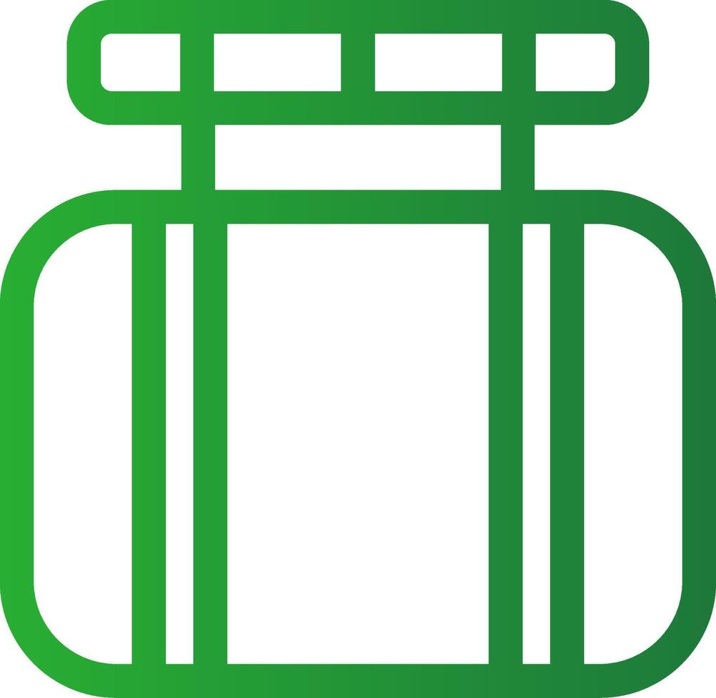 Line Green Gradient Design vector