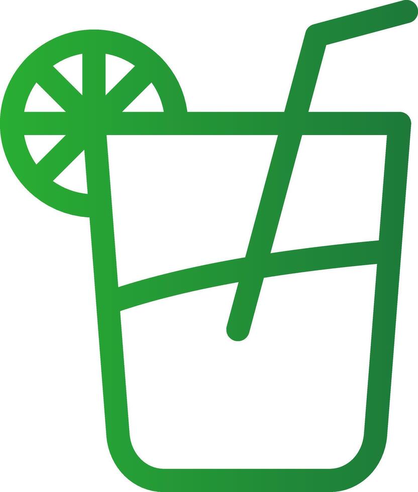 Cocktail Creative Icon Design vector