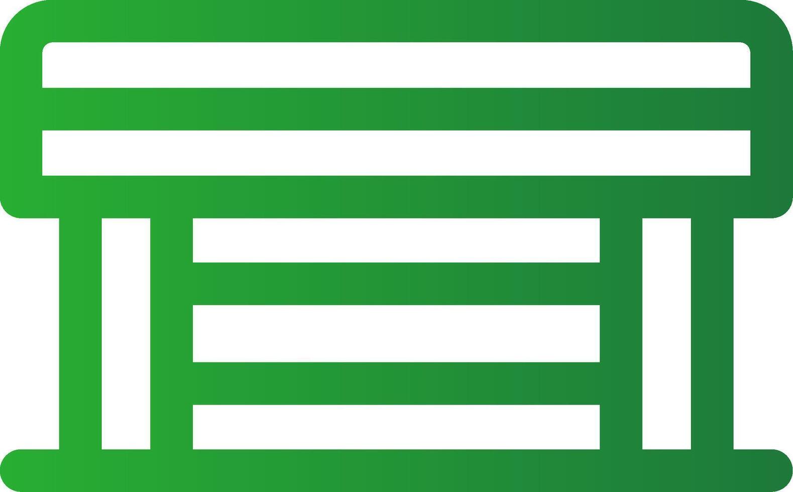 Line Green Gradient Design vector