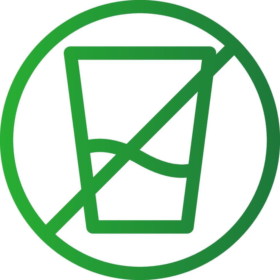 Line Green Gradient Design vector