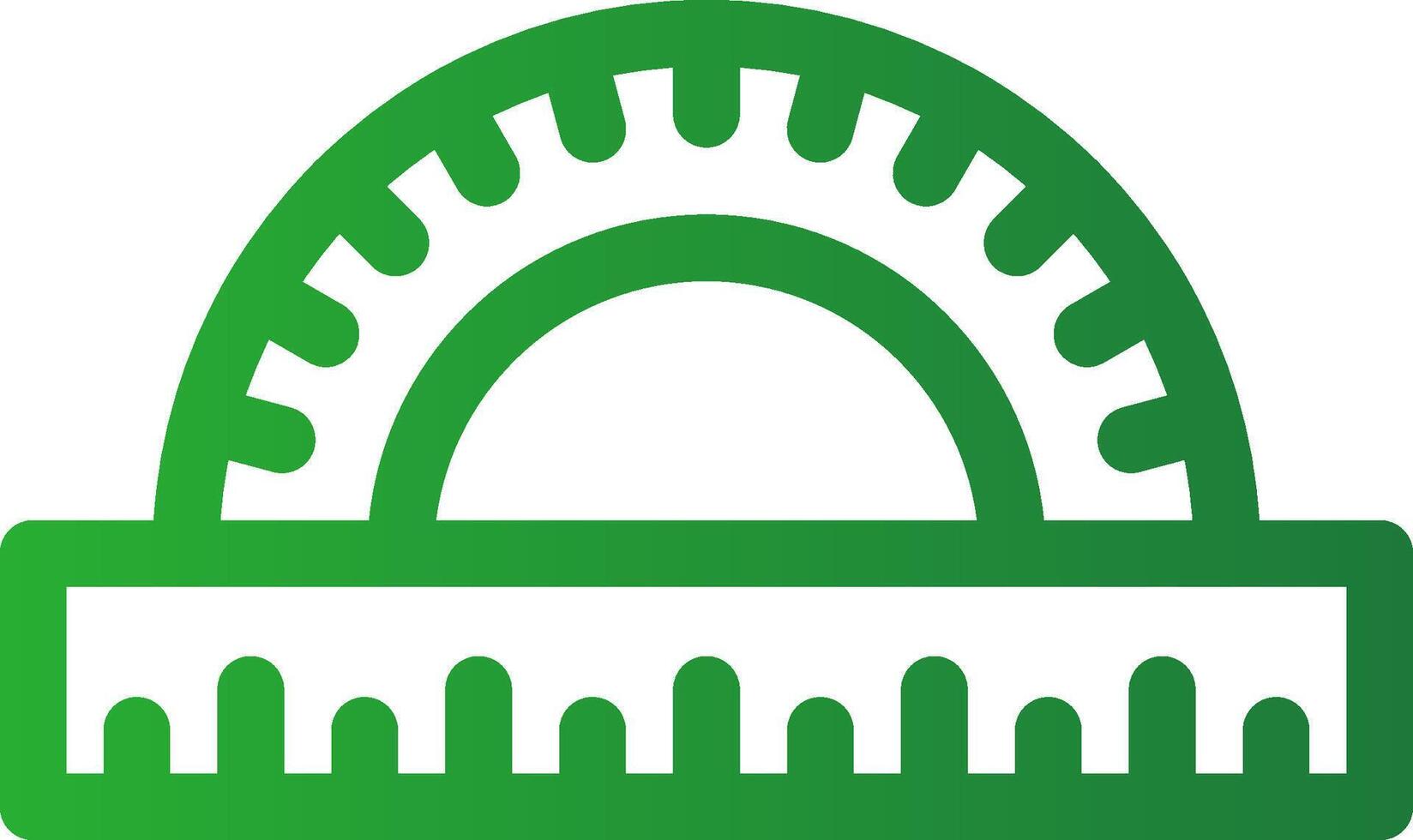 Line Green Gradient Design vector