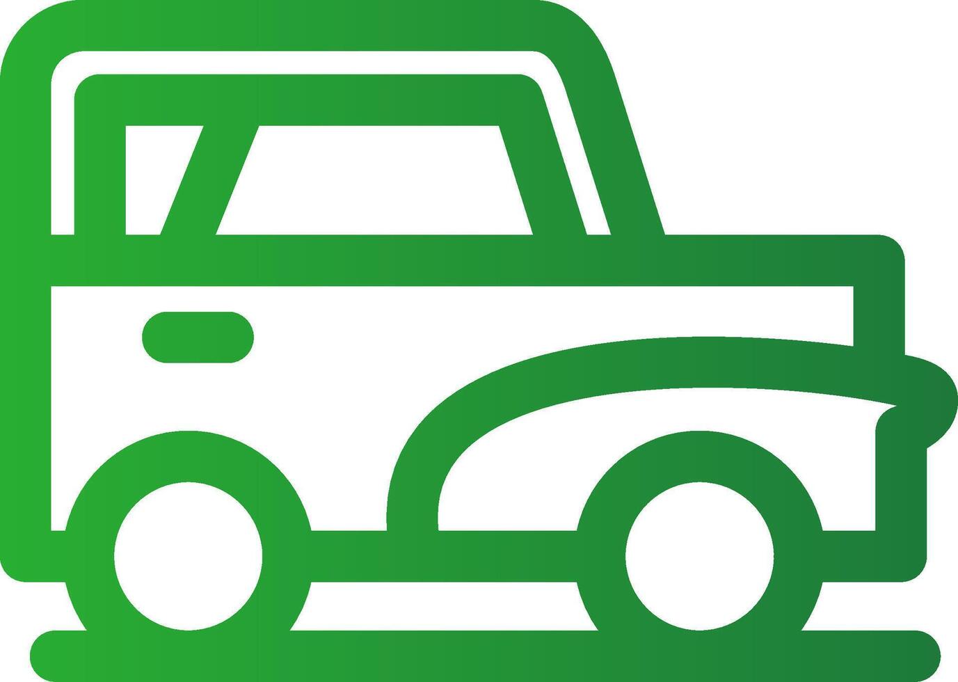 Line Green Gradient Design vector