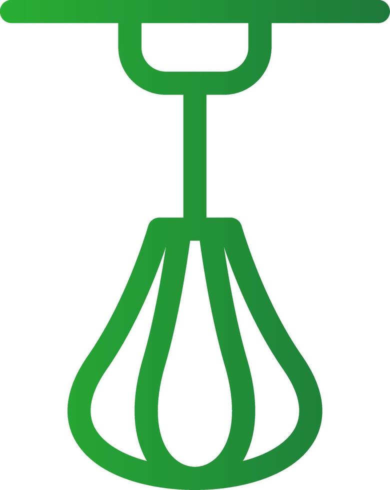Line Green Gradient Design vector